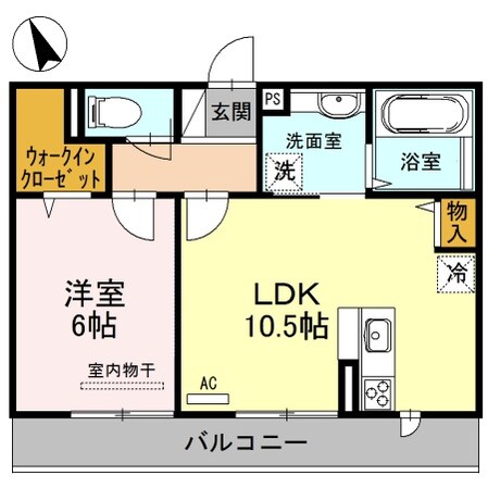 ヴィラ　シャルマンの物件間取画像